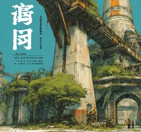 入坑阶段书单封面卡，绿色调轻松风格